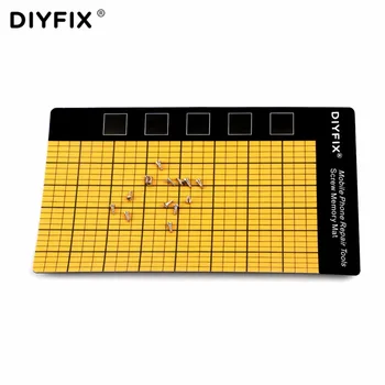 DIYFIX 1PC Magnetinio Varžtas Kilimėlis Atminties Diagramos Darbą Pad Mobiliųjų Telefonų Remonto Įrankiai, 145 x 90mm Delno Dydžio