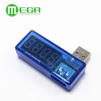 Skaitmeninis USB Mobiliojo Energijos įkrovimo srovė Testeris, Matuoklis Mini USB įkroviklis gydytojas voltmeter ammeter 5088
