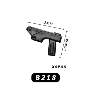 Kosmoso Karai mandaloria ginklų kardas pistoletas Pistoletas Kareivis 4cm mini lėlės SS statybos blokų, plytų, žaislai vaikams 52502