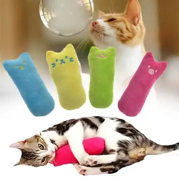 Juokingas Interaktyvus Crazy Cat Žaislas Augintiniui Kačiukas Kramtyti Žaislas Dantų Šlifavimo Katžolių Žaislai Kojos Nykščio Bite Katė mėtų Katėms Kačių Žaislai