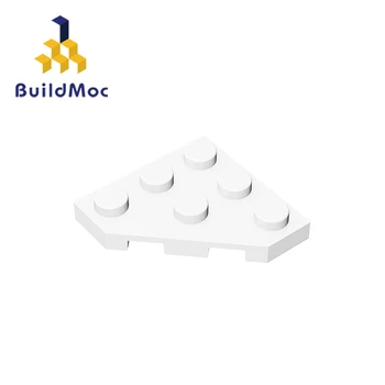 BuildMOC Suderinama Surenka Dalelių 2450 3x3 Statybinių Blokų Dalys 
