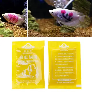 5 maišeliai aukštos kokybės produktas efektyvus baktericidinį imuninę magija valymo milteliai skirti akvariumo žuvų bakas