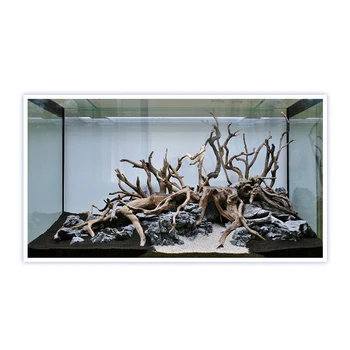 1pcs Gamtos Kamieno Driftwood Medžio Akvariumo Žuvų Bakas Augalų Mediniai Filialas Apdailos Ornamentu Landscap Gėlių Žolės Dekoro Karšto