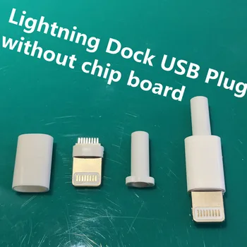 4PCS YT2157B Žaibo Dock USB Kištukas su drožlių ar ne kištukinė jungtis suvirinimo Duomenų OTG eilutės sąsaja 