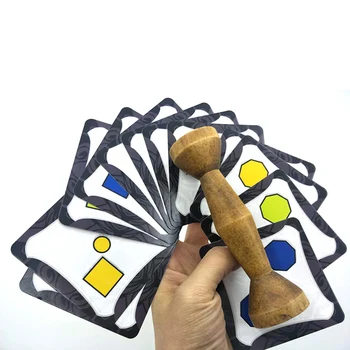 2019 Naujas Totem Express lietuvių stalo žaidimas džiunglės simbolinis paleisti greitai poros miško šalies įdomus korteles su mediena