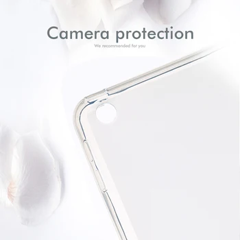 Skaidrus Case For Samsung Galaxy Tab 10.1 S5E 10.5 2019 T515 T720 T725 Atvejais, Minkštos TPU Padengti Samsung Tab 8 2019 8.0 64178