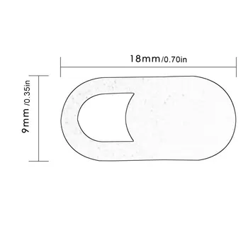 Kameros Dangtelio Užrakto Magnetas Slankiklis Universalus Plastiko Antispy Kameros Dangtelis Xiaomi Nešiojamąjį kompiuterį 