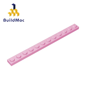 BuildMOC 60479 Plokštė, 1 x 12 Statybinių Blokų Dalys 