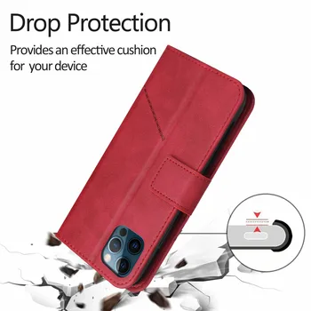 Odos Flip Case For Xiaomi POCO X3 NFC Mi 9T 10T Lite Redmi 7A 8A 9A 9C 7 Pastaba 8T 9T Pro MAX K20 Piniginės, Kortelių Lizdai Stovo Dangtelis