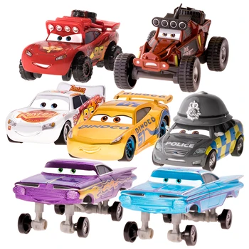 Disney Pixar Cars 2 3 Žaibas McQueen Cruz Ramirez Ramone 1:55 Diecast Mikro Lenktynininkų Transporto Priemonės Modelio, Žaislas Automobilis Berniukas Vaikas Dovana 7153