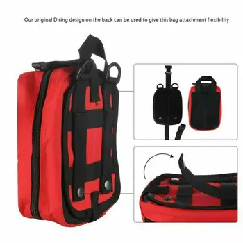 Taktinis EMT Pirmosios Medicinos Pagalbos Rinkinys, Išgyvenimo Lauko Molle Rip-Away Bag