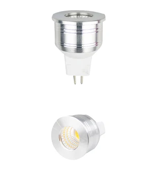 1W 3W LED Lemputė MR11 12V Pritemdomi 35mm Mini Prožektorius Lemputė GU5.3 GU10 E27 COB Lempos 110V, 220V 74760