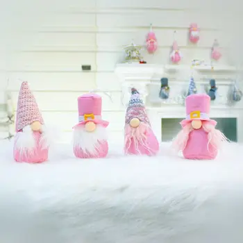 4pcs/set Kalėdų Elf švedijos Gnome Santa Lėlės, Papuošalai Kabinti Kalėdų Medžio, Židinių Apdaila