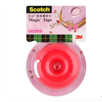 3M Scotch-Brite Spurgos Adhesive Tape Dispenser handsel roll nematomas juosta 810 Juosta Office Studentų Raštinės reikmenys 80153