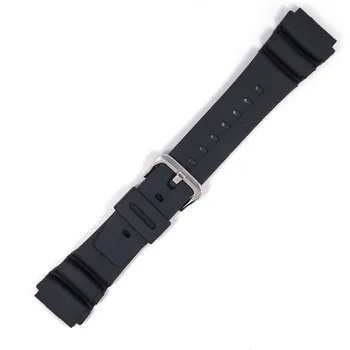 Už casio Laikrodžiai Watchband Silikono Gumos Juostos Pakeisti Elektroninis Laikrodis Juosta Sporto Laikrodžių Dirželiai 18mm 20mm 22mm