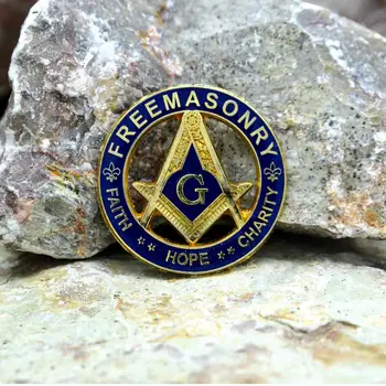 Masinu Atvartas Smeigtukai Ženklelis Mason Freemason B29 MASONAI TIKĖJIMAS, VILTIS, LABDAROS 8975