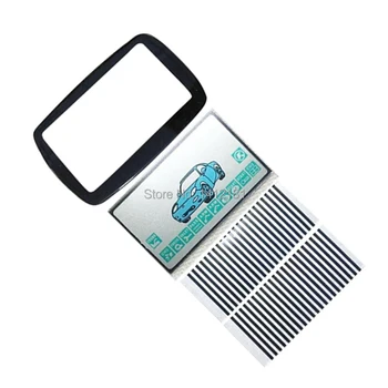 A9 Keychain dėklo korpuso Dangtelis + A9 LCD Ekranas Zebra Lankstus Kabelis Dvi Būdas, Automobilių Signalizacijos Starline Twage A9 A8 LCD Nuotolinio Valdymo