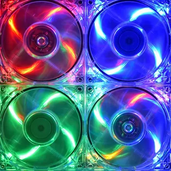 120mm RGB, Ventiliatorius, Kompiuterio Aušinimo Ventiliatorius Master PC Atveju CPU Aušintuvo aušinimo Ventiliatorius heatsink kompiuterių aptvarų komponentai, priedai