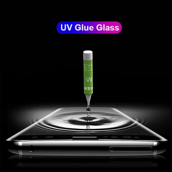 UV skystą Klijai Matinis Grūdintas Stiklas Xiaomi Mi 10 Pro 10 Pastaba Pro 10pro Lite Matinio Screen Protector Filmas