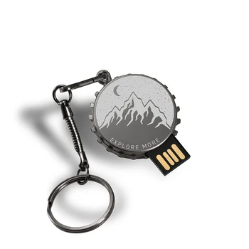 JASTER mielas mini metalo Džeris stiliaus USB flash drive USB 2.0 4GB 8GB 16GB 32GB 64GB Pendrive dovana USB flash drive
