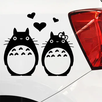 Animacinis Personažas Totoro Automobilio Lipdukas Juokingi Langą Vinilo Lipdukai Automobilio Stilius Lipni Emblema, Automobilių Lipdukai