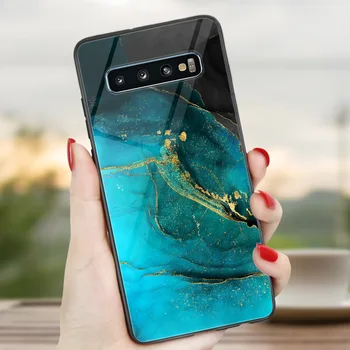 Blizgus Marmuro Telefono dėklas Samsung Galaxy S20 FE S10 S10e Lite 