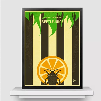 Derliaus Plakatas Klasikinis Siaubo Filmas Beetlejuice Plakatai tableau freskos Sienų Tapyba Už baro kambarį dekoro