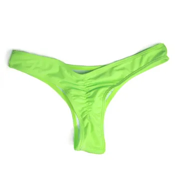 Seksualus Tanga Bikini Bottom Moterų Brazilijos maudymosi Kostiumėliai, Baltas juodas maudymosi kostiumėlį Bikini Kelnaitės įžūlus Thong Bikini Dugnų Plaukti Lagaminai