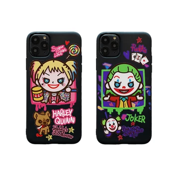 Mielas Animacinį Filmą Joker Juokinga, Telefono dėklas skirtas iPhone 11 12 mini Pro Max SE 2 