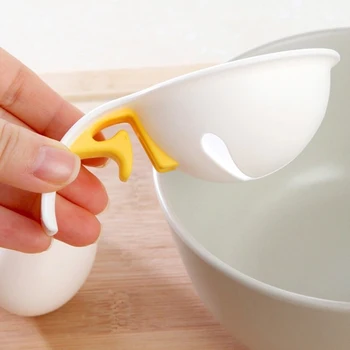 Maisto Kokybės Plastiko Kiaušinio Trynys Balta Tarpine Kiaušinių Daliklis Naujovė Virtuvės Dalykėlių Kepimo Įrankiai