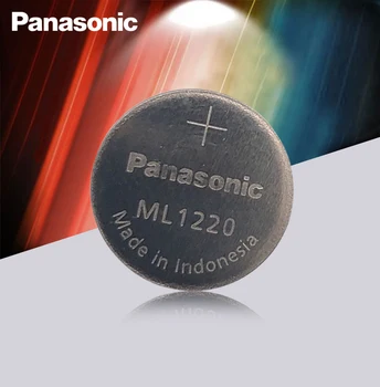 Naujas Originalus Panasonic ML1220 3V ML 1220 Įkrovimo RTC CMOS BIOS Atgal į Viršų Ląstelių Mygtuką Monetos Baterija Baterijos
