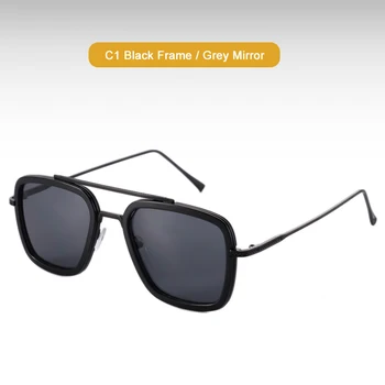 Mados Prekės ženklo Vyras Akiniai nuo saulės Vyrams Retro Dizaineris Saulės akiniai Oculos Masculino Gafas de Akiniai
