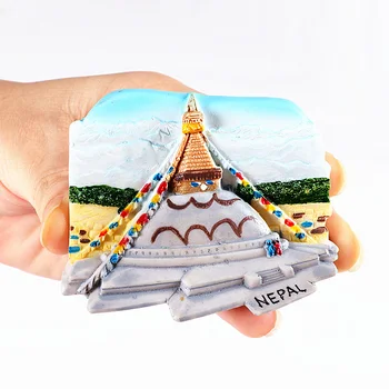Turistinių suvenyrų šaldytuvas magnetas šaldytuvas pasta magnetas Butanas Vietnamas, Laosas mianmaro, Nepalo Kambodža 3d surinkimo suvenyrai, dovanos