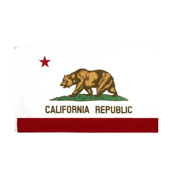 Johnin 90*150cm jav jav valstybės išperkamų kalifornijos vėliava