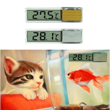 Daugiafunkcinis LCD 3D Skaitmeninis Elektroninis Temperatūros Matavimo Žuvų Bako Temp Matuoklis Akvariumo Termometras OCT998