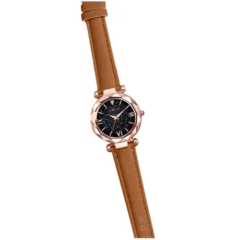 Firminiai moteriški laikrodžiai Unisex Žvaigždžių prasmės Matinio Diržo Žiūrėti Punktyras Su Romos Masto Žiūrėti dropshipping 2021 pardavimas
