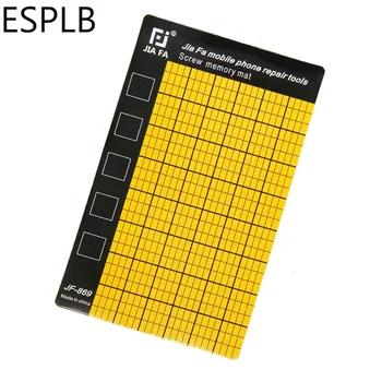 ESPLB Magnetinio Varžtas Atminties Kilimėlis Mini Diagramos Darbą Pad Mobiliųjų Telefonų Remonto Įrankiai, 5.7x3.5inch