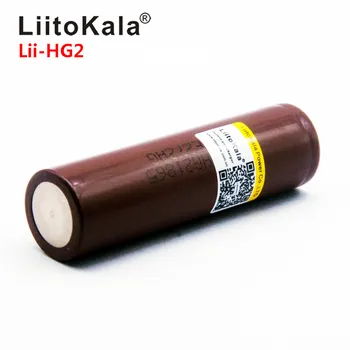 2019 LiitoKala Lii-HG2 18650 18650 3000mah elektroninių cigarečių Įkrovimo baterija didelės iškrovos,30A didelis einamosios