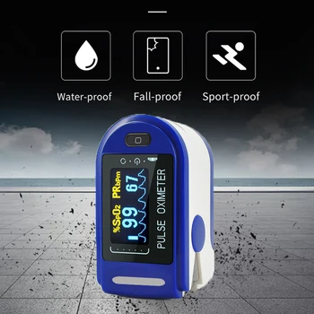 Medicinos Skaitmeninį Piršto Pulse Oximeter OLED Ekranas Kraujo Deguonies Jutiklio Matavimo Skaitiklis Namų Sporto De Dedo Oximeter