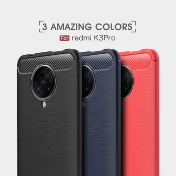 Už Capas Xiaomi Poco F2 Pro Atveju Mi Mažai F2 Pro antidetonaciniai Minkštos TPU Šepečiu Regbis Silikoninis Telefono dėklas, Skirtas Xiaomi Poco F2 Pro