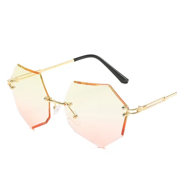 Mados Lady Saulės akiniai 2020 Taškus Akiniai nuo saulės Moterims Prekės ženklo Dizaineris Lydinio Rėmas Klasikiniai Akiniai Atspalvių OculoS De Sol