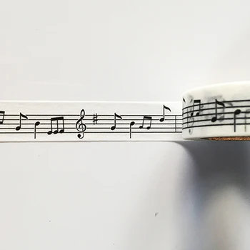 Jiataihe washi tape lipdukas kawaii raštinės reikmenys Muzikos juosta pažymi, nenustatyta Lipnia Juosta Scrapbooking juosta