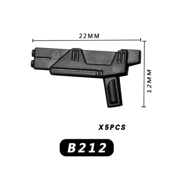 Kosmoso Karai mandaloria ginklų kardas pistoletas Pistoletas Kareivis 4cm mini lėlės SS statybos blokų, plytų, žaislai vaikams