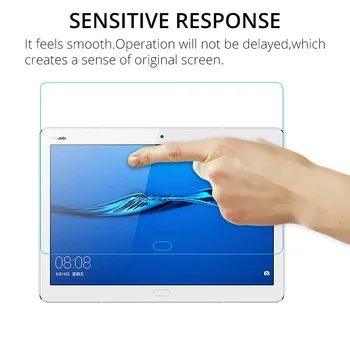 9H Grūdintas Stiklas Huawei Media Mygtukai T3 10 Screen Protector Tablet 9.7