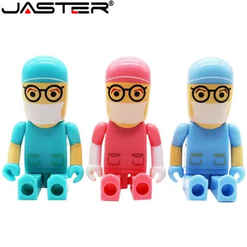JASTER Visus stilius, Gydytojas, Slaugytoja, modeliai, USB 2.0 Flash Memory Stick Pen Drive 8GB 16GB 32GB 64GB stomatologas, USB 