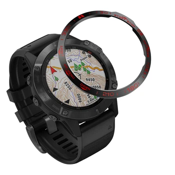 Anti-scratch Metalo Atveju Žiūrėti Bezel Apsauginis Žiedas, skirtas Garmin Fenix6 / Fenix6 Pro / Fenix6 Safyras Smart Watch Priedai