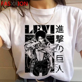 Galutinis Sezono Ataka Titan Grafinis T-shirt Vyrai Levi Cool Marškinėlius Titans Ataka Shingeki No Kyojin Marškinėliai Anime Top Tees Vyras