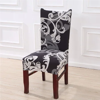 Elastinga kėdė padengti universalus dydis Užvalkalai už sofos, sėdynės Padengti Kėdės apima Valgomasis virtuvė/pokylio kėdžių dangose 1pc