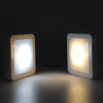LED nakties šviesos su smart judesio jutiklis baterijos energijos, tinka kūdikių naktiniai staleliai, lempa, virtuvės, miegamojo, koridoriaus, vonios, tualeto