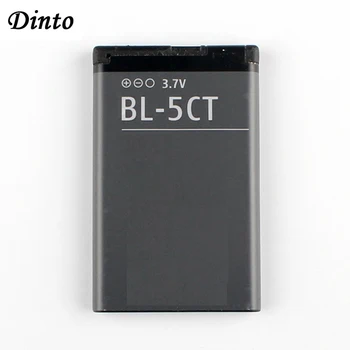 Dinto 1pc 1050mAh Pakeitimo Telefonas Baterija BL-5CT BL5CT Baterijas 